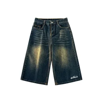 CHARLIE GOLF Denim Shorts Unisex