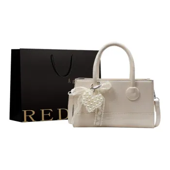 REDOO PU Handbag Women's Ecru/Silver/Pink/Red/Black/Coffee