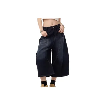 Ordifen Denim Short Skirts Women's Image Color