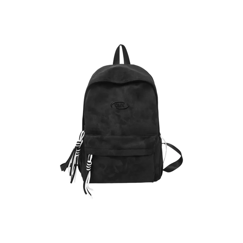 Moonshine Nylon Backpack Travel Computer Backpack Unisex Black/White/Green/Red-2