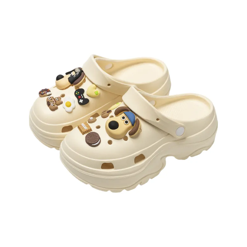 Love Of Wormwood Summer Slip Resistant Students' Eva Squashy And Bouncy Feeling Closed Toe Dormitory Home Slippers-38