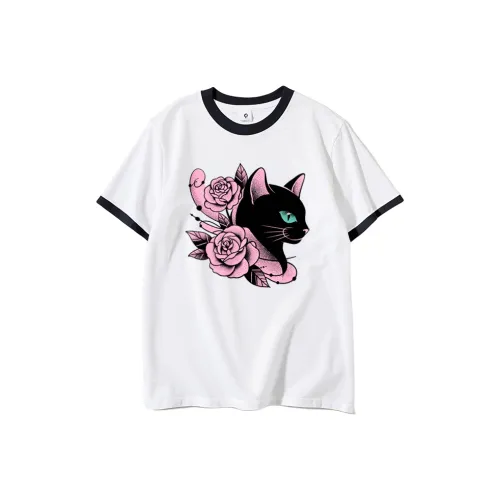 FAIRWHALE Drop Shoulder Sleeve T Shirt Women's