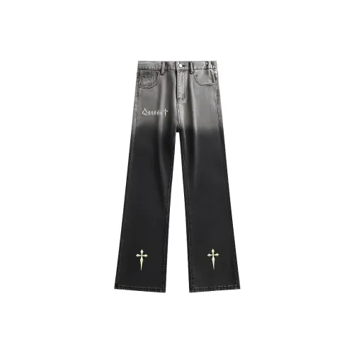 Qnxeey Jeans Unisex