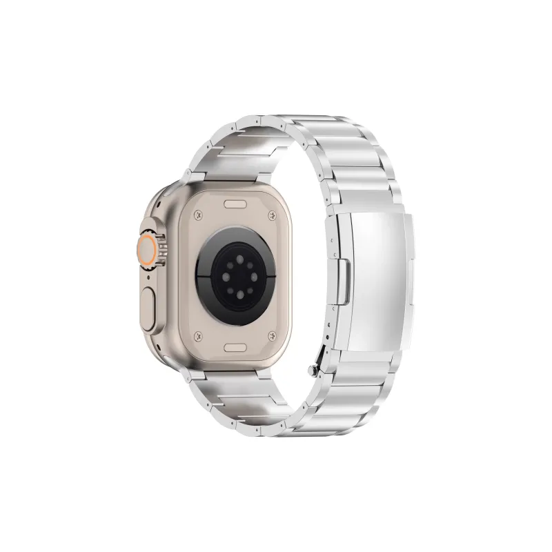 KVZUVUU Apple Compatibility Watch Band Metal-4