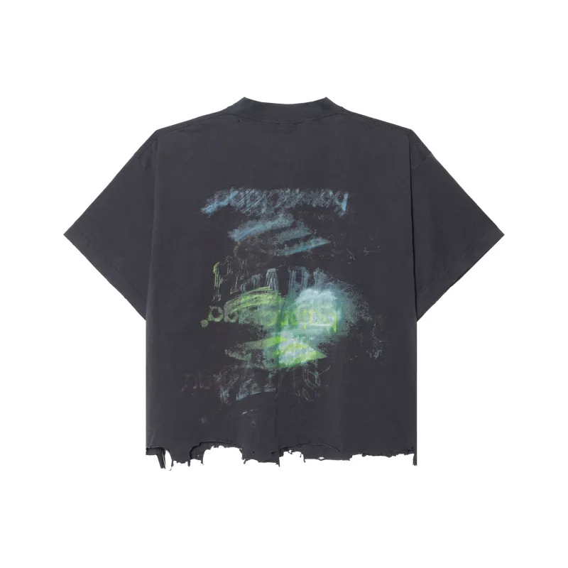 Balenciaga Regular T Shirt Women's Black-1