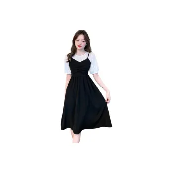 Ordifen Short Sleeved Dress Women's