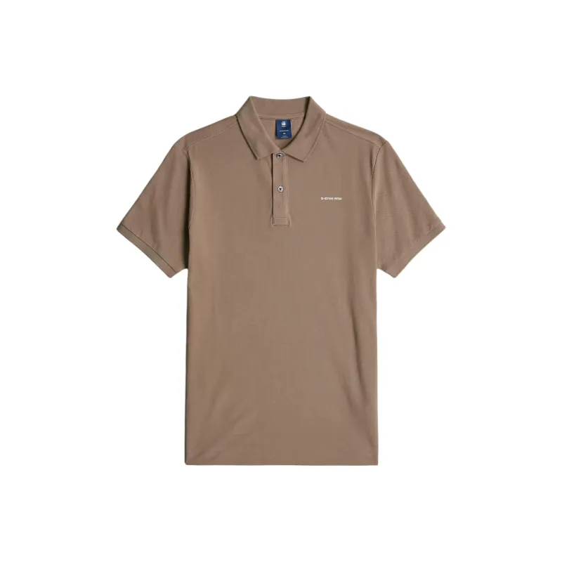 G STAR RAW Polo Shirts Men Brown-0