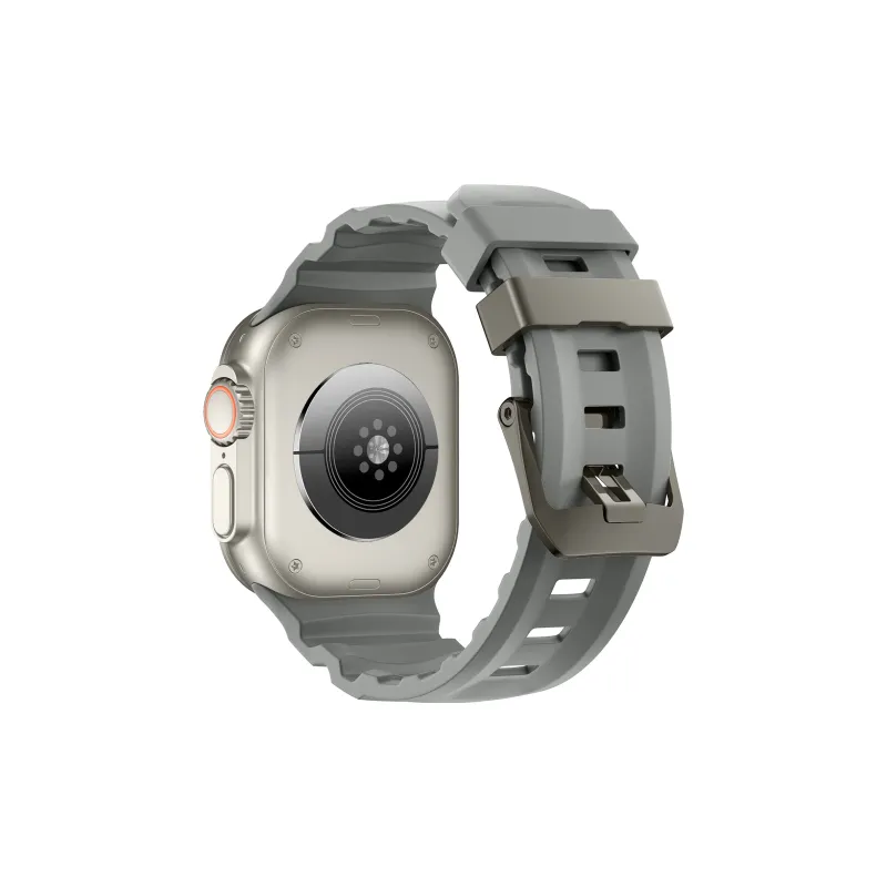 KVZUVUU Apple Compatibility Watch Band Silicone Material-15
