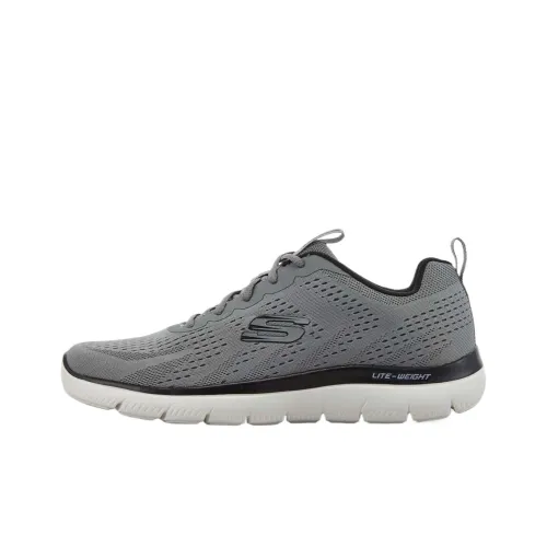 Skechers Summits Mid Top Casual Shoes Men's Gray