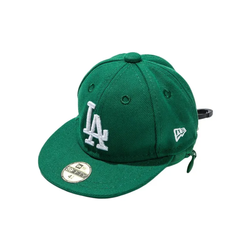 New Era Polyester Keychain Key Pouch Unisex Green-1