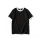 Black with White Edge