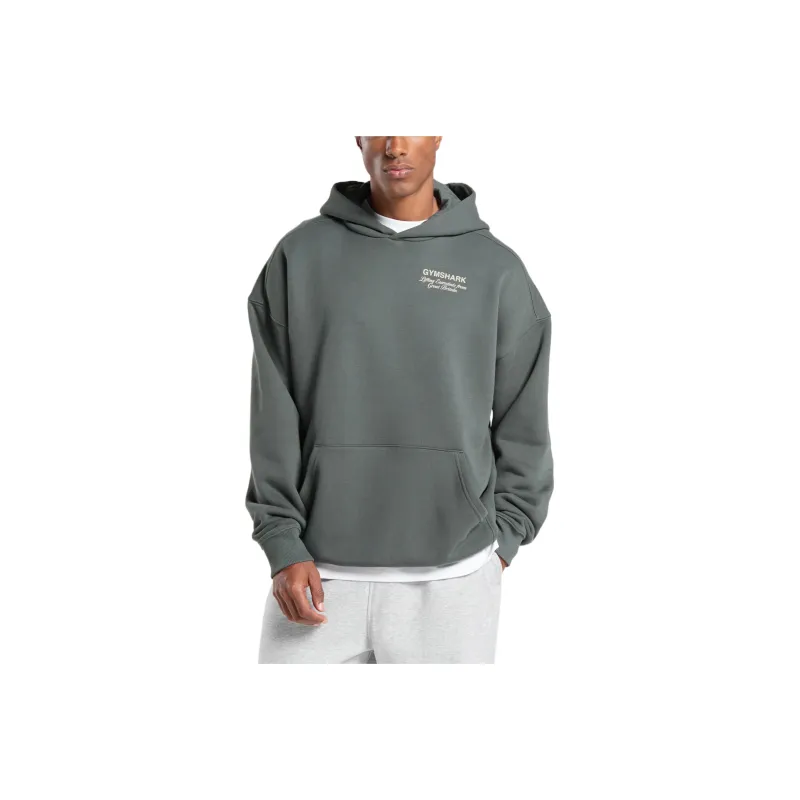 GYMSHARK British Iron Hoodie Sweatshirt Men's-3