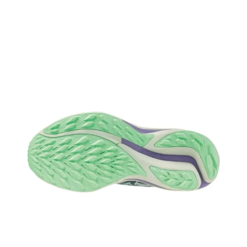 Mizuno Women's Wave Rider GORE TEX 2 Super Wide 'Vintage Indigo Neo Mint'-1