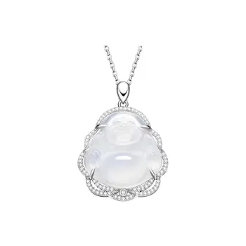 Gifts Chalcedony Necklaces Unisex
