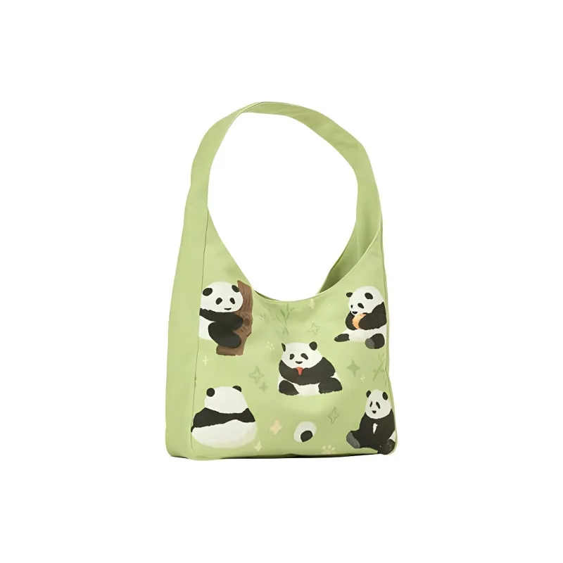 NEARAY Bichai, Collaboration Polyester Shoulder Bag, Handbag Tubas Unisex Green-1