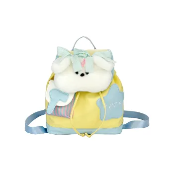 Kaka Tree Oxford Backpack Women's Blue/Yellow