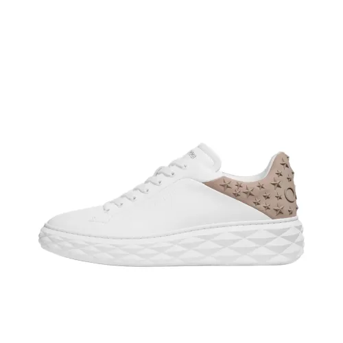 Jimmy Choo DIAMOND MAXI/M II Low Top Casual Shoes Men's White