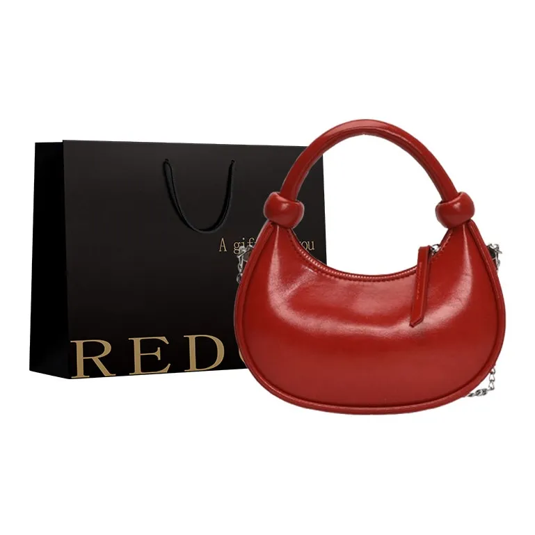 REDOO PU Handbag Women's White/Gray/Yellow/Black/Red-8