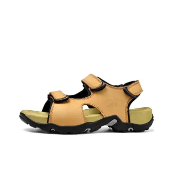 Kangaroo Head Beach Sandals Men's Khaki