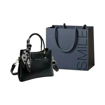 Rainbow Girl PU Handbag Women's Red/Black