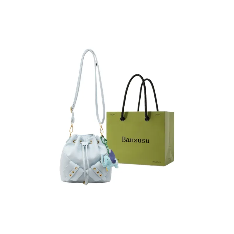 Bansusu PU Bucket Bag, Shoulder Bag, Crossbody Bag Women's Multicolor-12