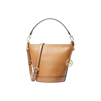 MICHAEL KORS Leather Handbag Small Size Women's Brown