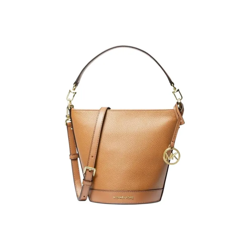 MICHAEL KORS Leather Handbag Trumpets Women's Brown-0