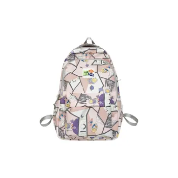 Yalu Nylon Backpack Regular Unisex Multicolor