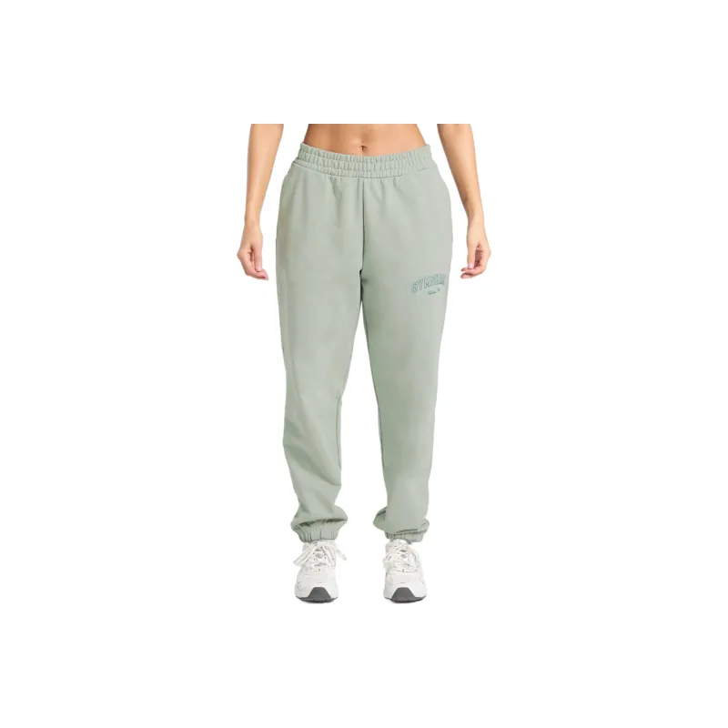 GYMSHARK Campus Classics Graphic Joggers Knitted Sweatpants Women's-8