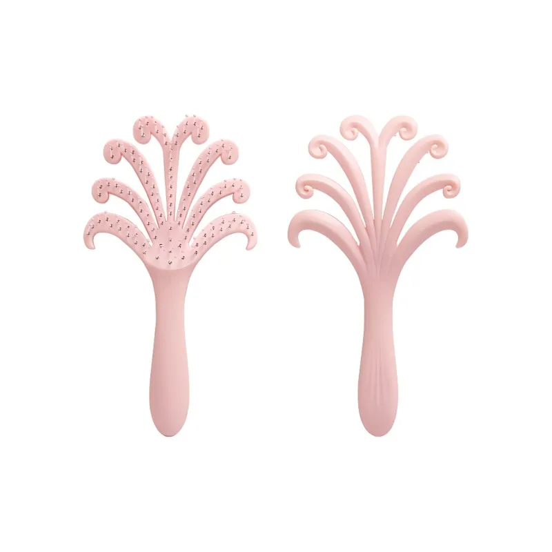 Future Maple Octopus Hair Friendly Dry And Wet Dual Use Hair Brush Styling Fluffy Massage-0