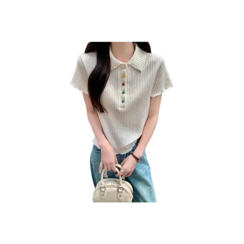Dior Beauty T Shirts Women's Light Apricot