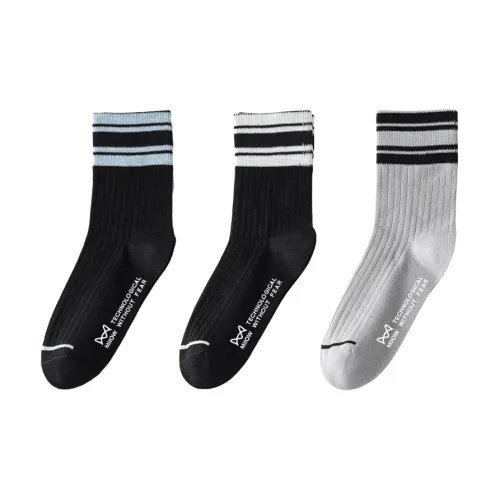 MIIOW Mid Calf Socks Women's 3 Pack