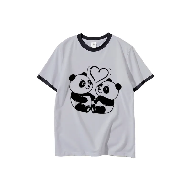 FAIRWHALE Drop Shoulder Sleeve T Shirt Women's-20