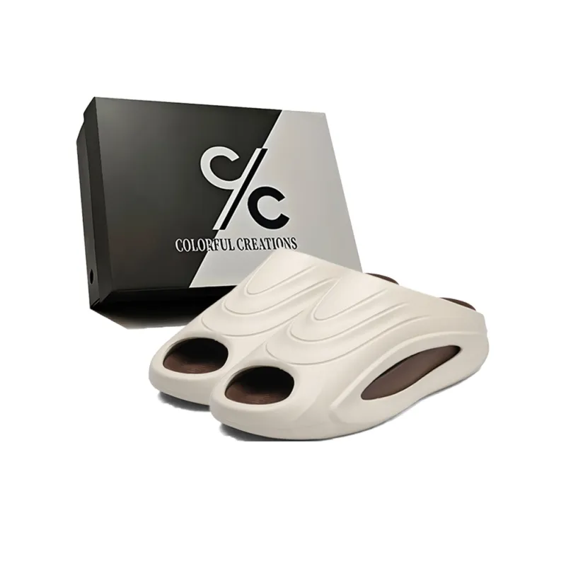 Colorful Creations EVA Quiet, Slip Resistant, Quick Dry Slide Slippers Men's Box-10