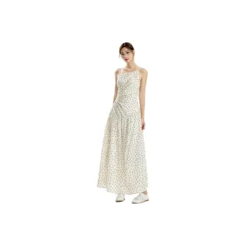 INSLIISA Slip Dresses Women's White
