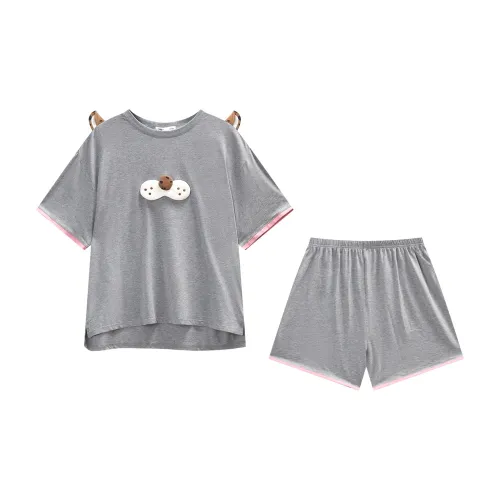 YSO Cool pink cat Series Pajama Set Women's