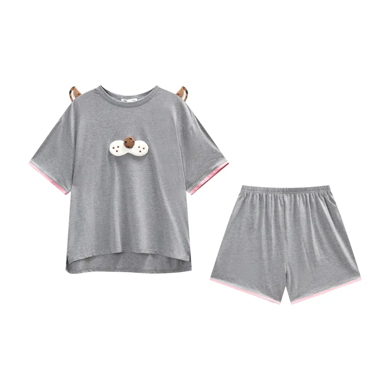 YSO Cool Cat Series Pajama Set Women's-0