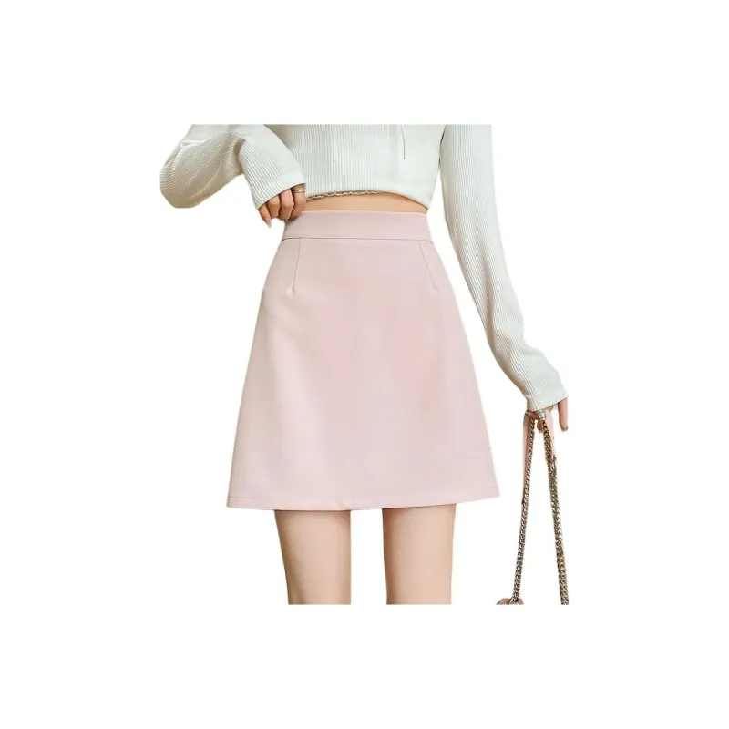 Mu Qingqing Casual Short Skirts Women's-5