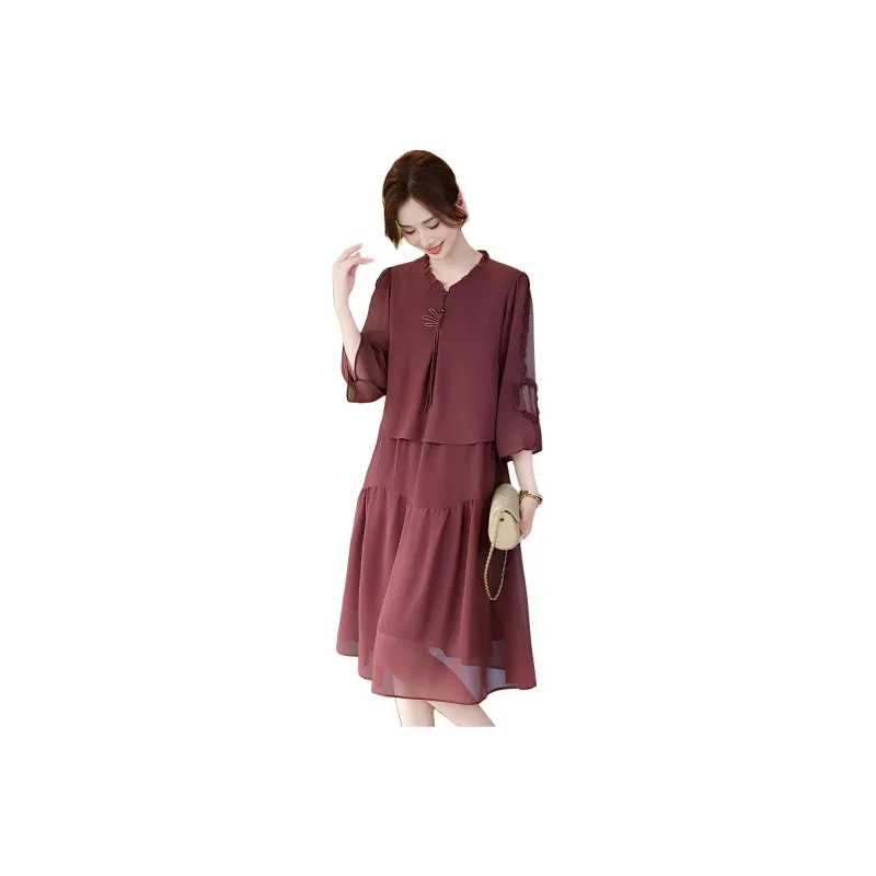 PIERRE CARDIN Long Sleeved Dress Women's-3