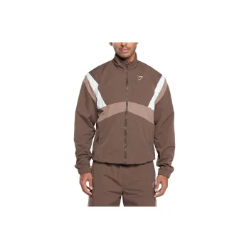 GYMSHARK Retro Track Jacket Regular Fit Jacket Men's