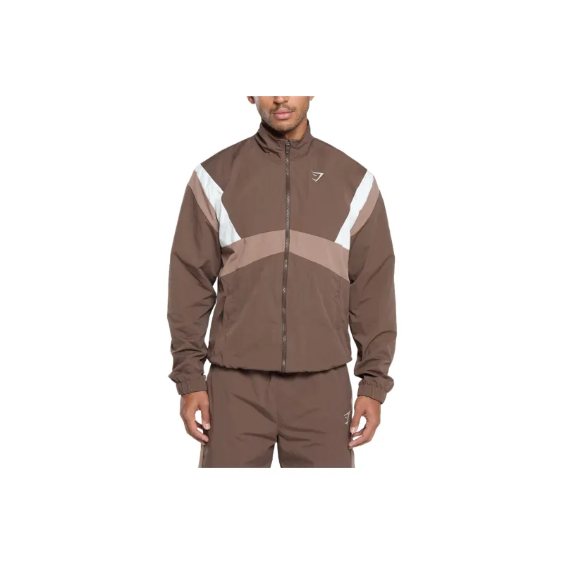 GYMSHARK Retro Track Jacket Regular Fit Jacket Men's-0
