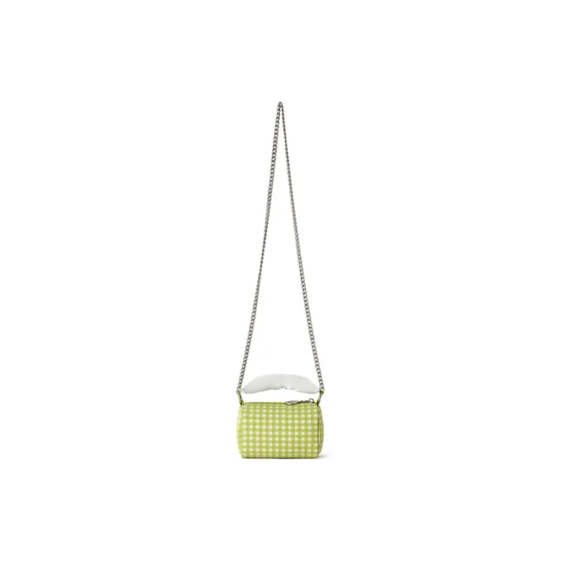 Lee Fabric Handbag Women's Green Plaid-8