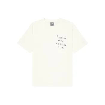 New Balance NB Grey T Shirt Men's White