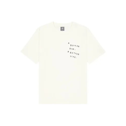 New Balance NB Grey T Shirt Men's White