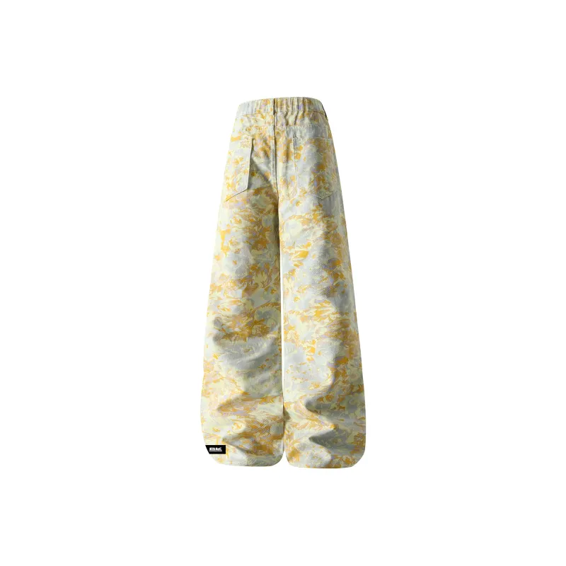 David Bakken Jeans Unisex Yellow-1
