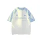 White & Sky Blue Sleeves (Blue)