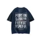 Navy Blue-White