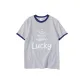 White Gray Navy Blue Edge