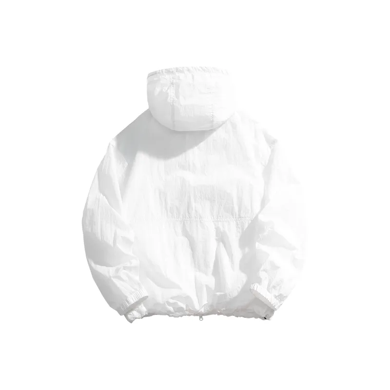 Automobili Lamborghini Sun Protection Clothing Unisex Ivory White-3