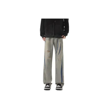 CLOR Jeans Unisex Yellow Mud Blue
